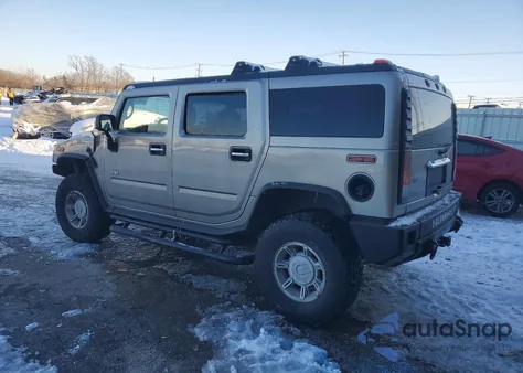 2004 Hummer H2 z USA, uszkodzony, nr VIN 5GRGN23U64H114682